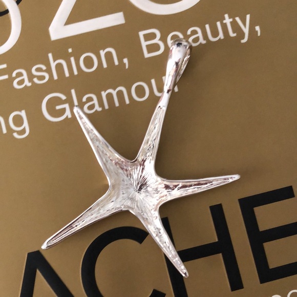 NWT • Stunning Silver Starfish Pendant - Picture 7 of 11